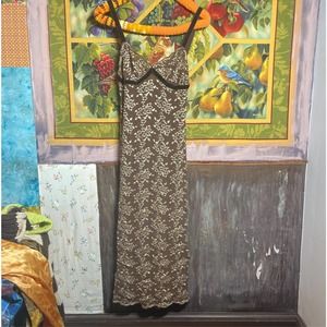 Brown English streetwear dress sz 1P